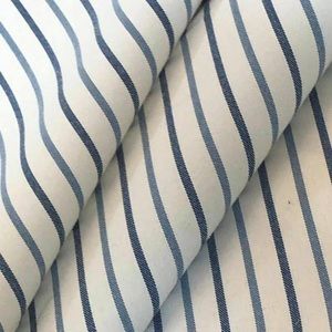 OUTDOOR Solarium Austin Lapis Blue Stripes Fabric
